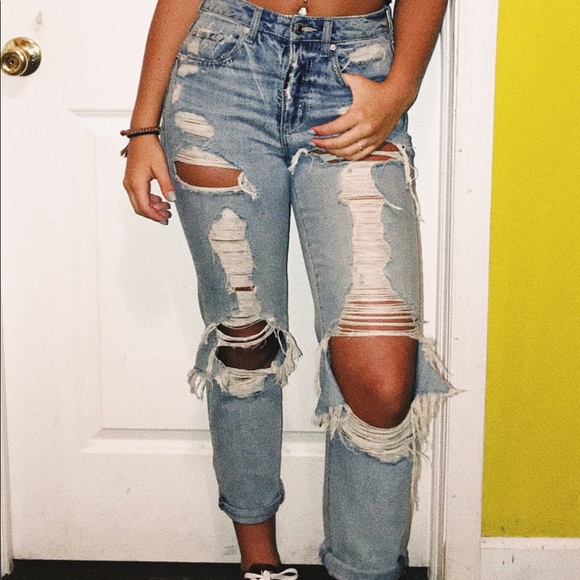 garage boyfriend jeans